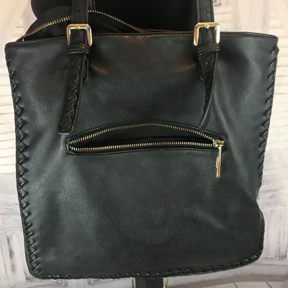 Hand Bag Purse Womens Ladies Leather? Expandable - Picture 4 of 4